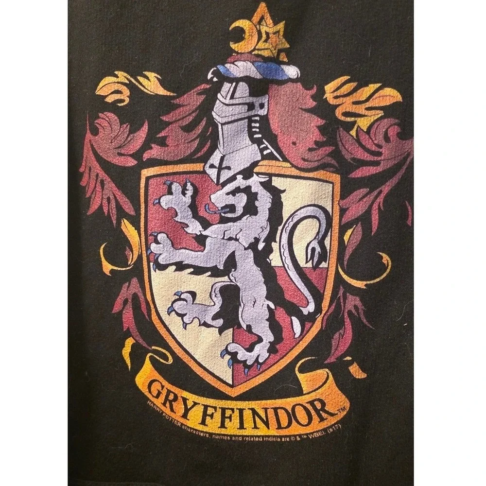 Harry Potter Gryffindor Youth Hoodie Sweatshirt‎ Size YXL Black